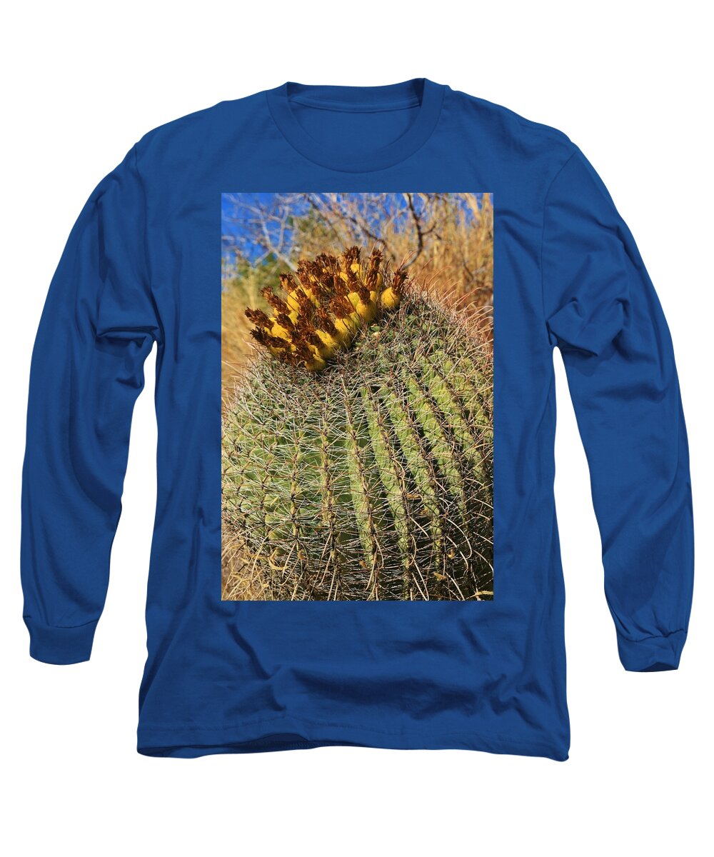 Nature Long Sleeve T-Shirt featuring the photograph The Barrel by Sheila Ping