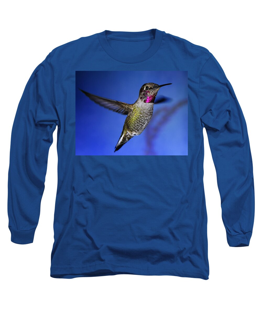 Birds Long Sleeve T-Shirt featuring the photograph The best feature by William Lee