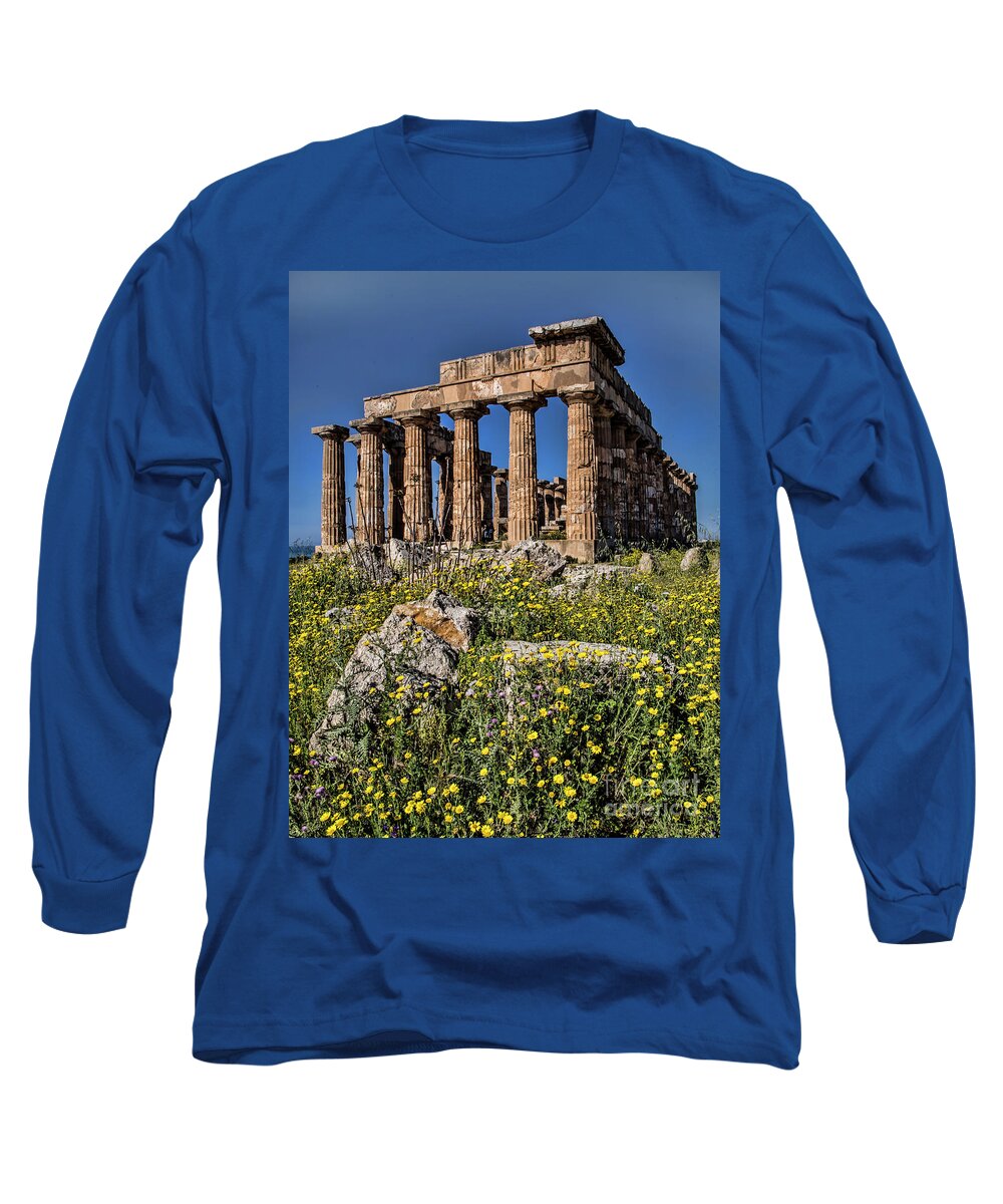 Italy Long Sleeve T-Shirt featuring the photograph Trapani, Sicily by Shirley Mangini