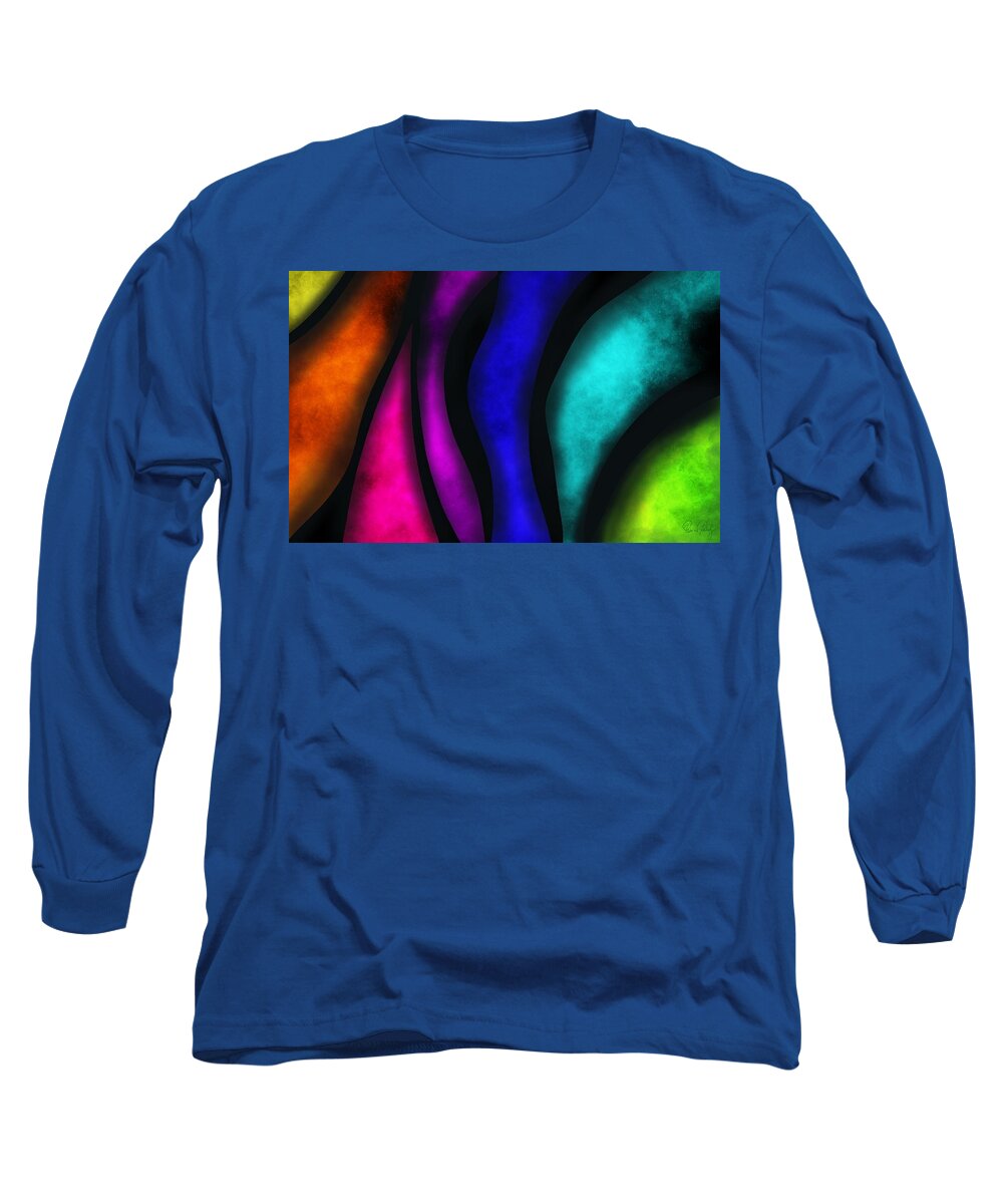 Image Long Sleeve T-Shirt featuring the painting Contrast by Patricia Piotrak