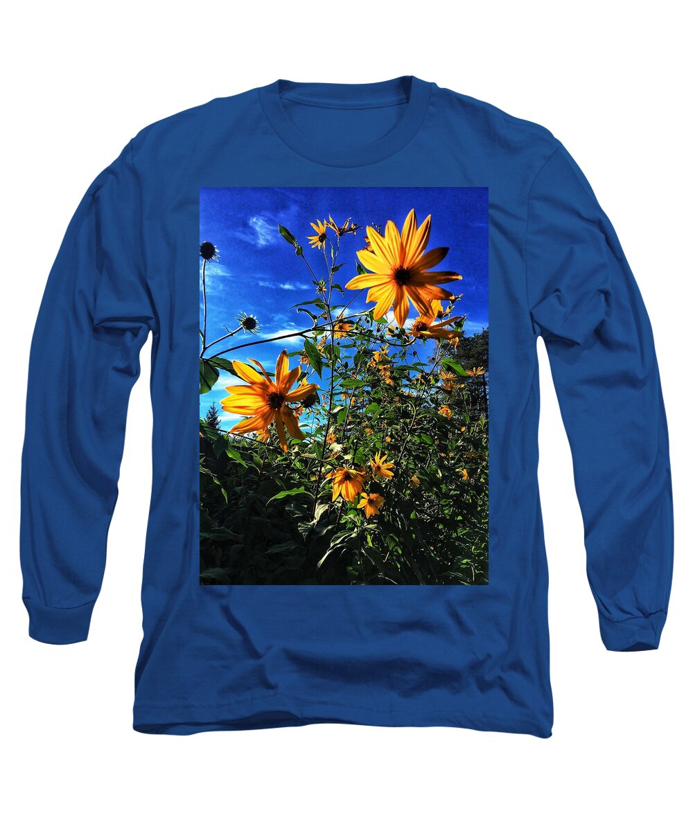 Summer Long Sleeve T-Shirt featuring the photograph Last Traces Of Summer by Christine Rivers