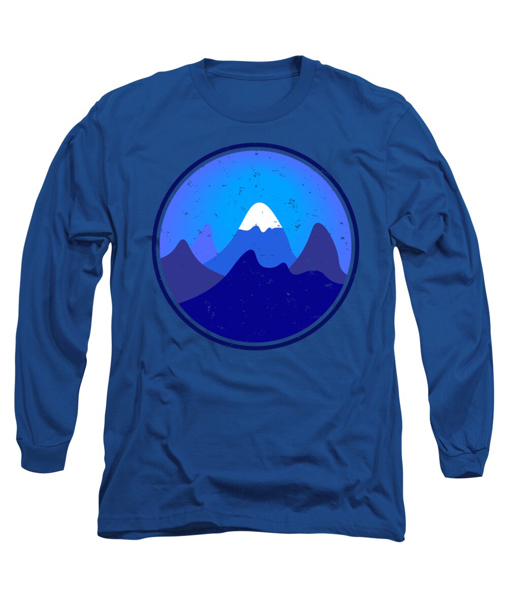 T-shirt Long Sleeve T-Shirt featuring the photograph Mountains by Keith Hawley