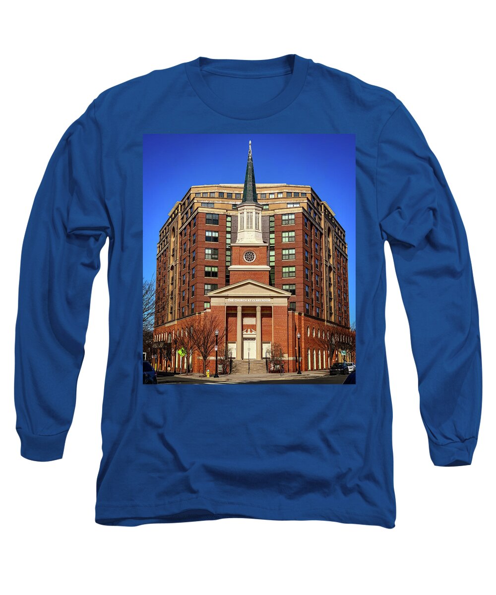 Church Long Sleeve T-Shirt featuring the photograph Urban Religion by Lora J Wilson
