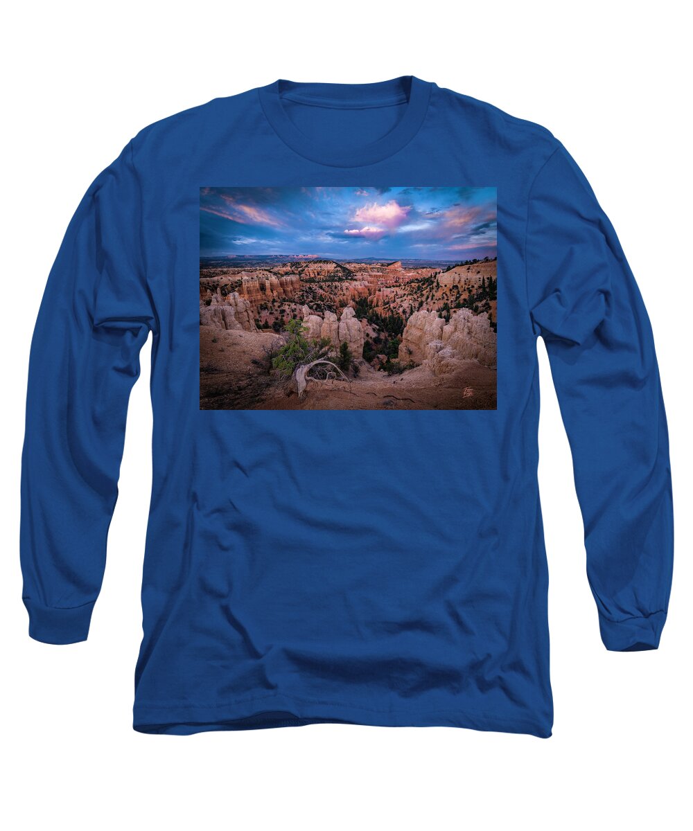 Fairyland Canyon Long Sleeve T-Shirt featuring the photograph Fairyland Canyon #2 by Edgars Erglis