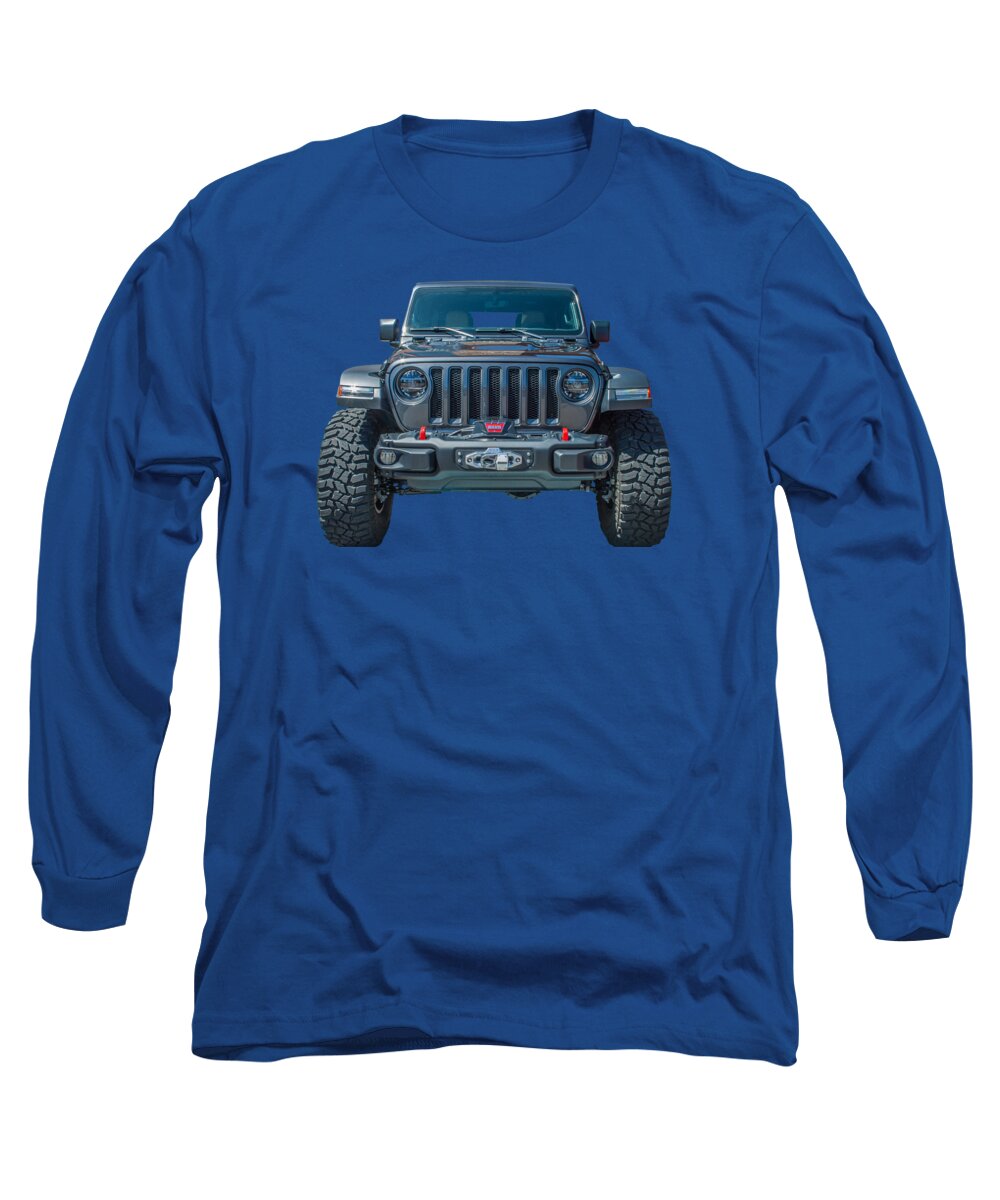 Jeep Wrangler JLU Long Sleeve T-Shirt by Tony Baca - Pixels