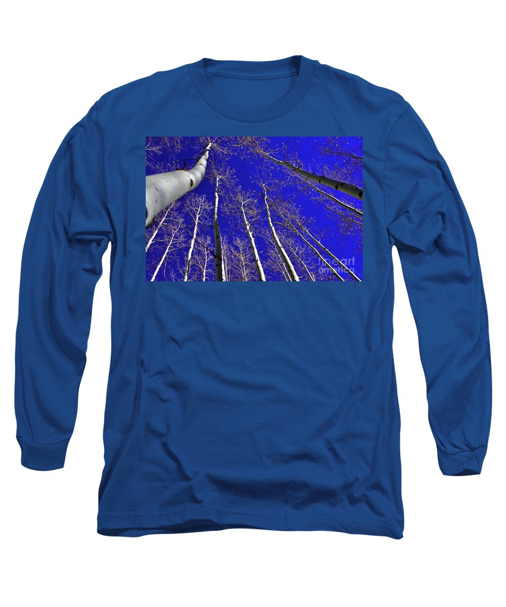  Long Sleeve T-Shirt featuring the photograph Aspens by Dennis Richardson
