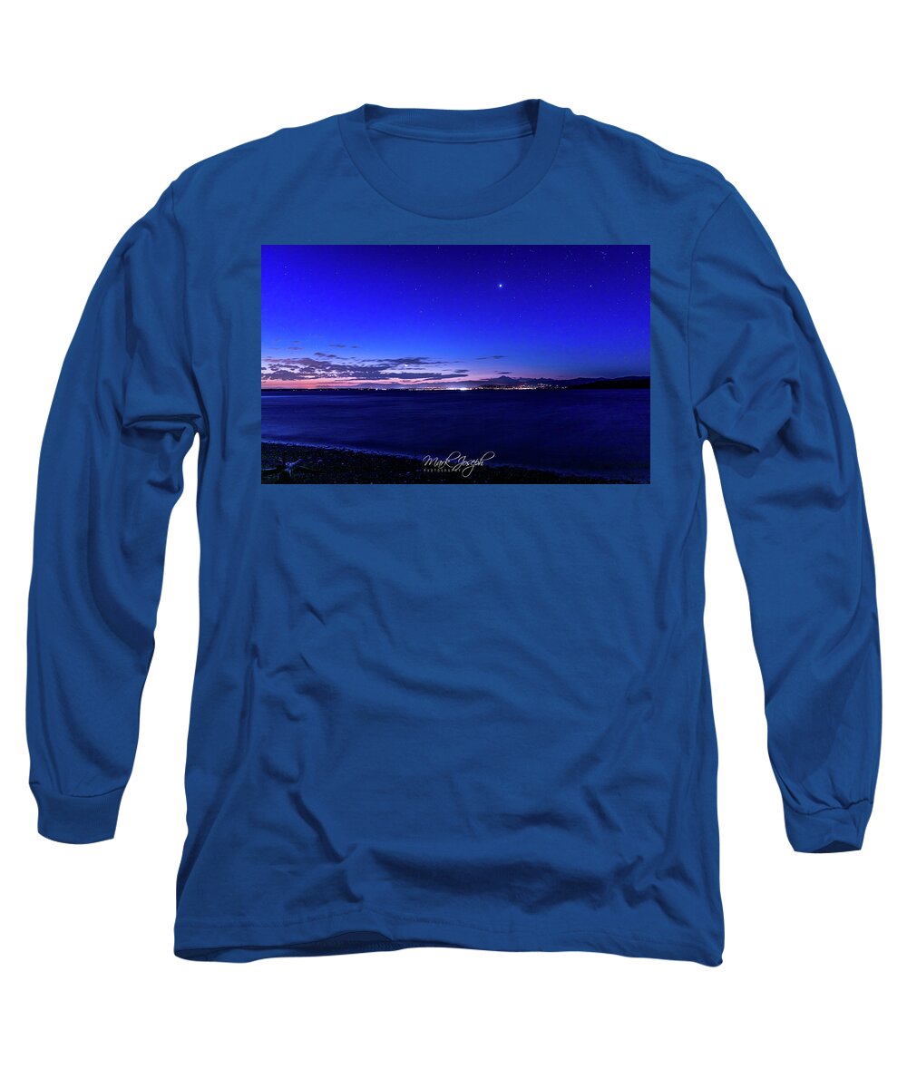 Sunrise Long Sleeve T-Shirt featuring the photograph Bellingham Sunrise 081720 by Mark Joseph