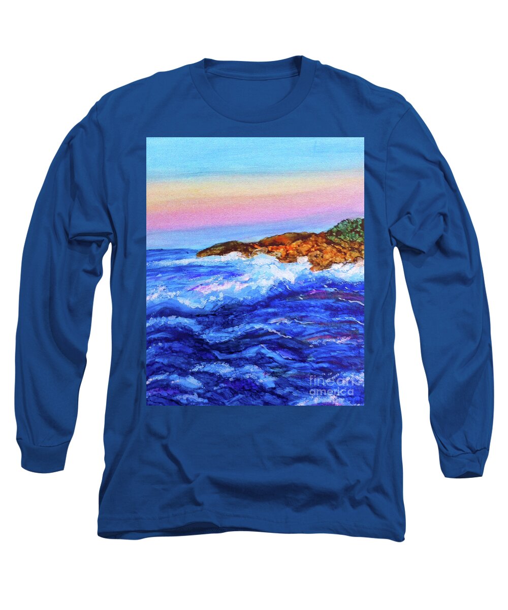 Coastline Long Sleeve T-Shirt featuring the photograph Costa Rica by Eunice Warfel