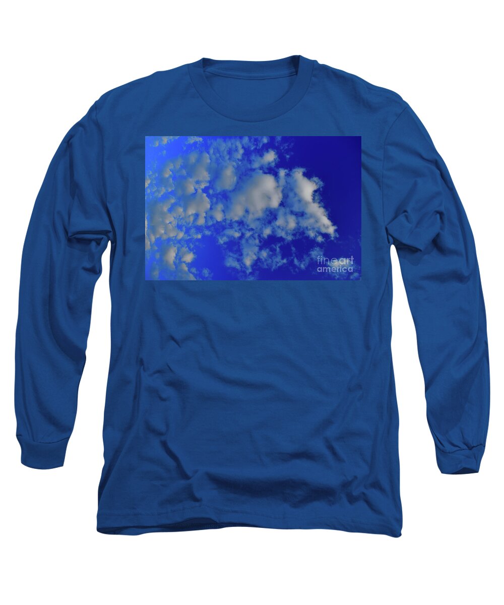 Nature Long Sleeve T-Shirt featuring the photograph Equivalents of Clouds 008 by Leonida Arte