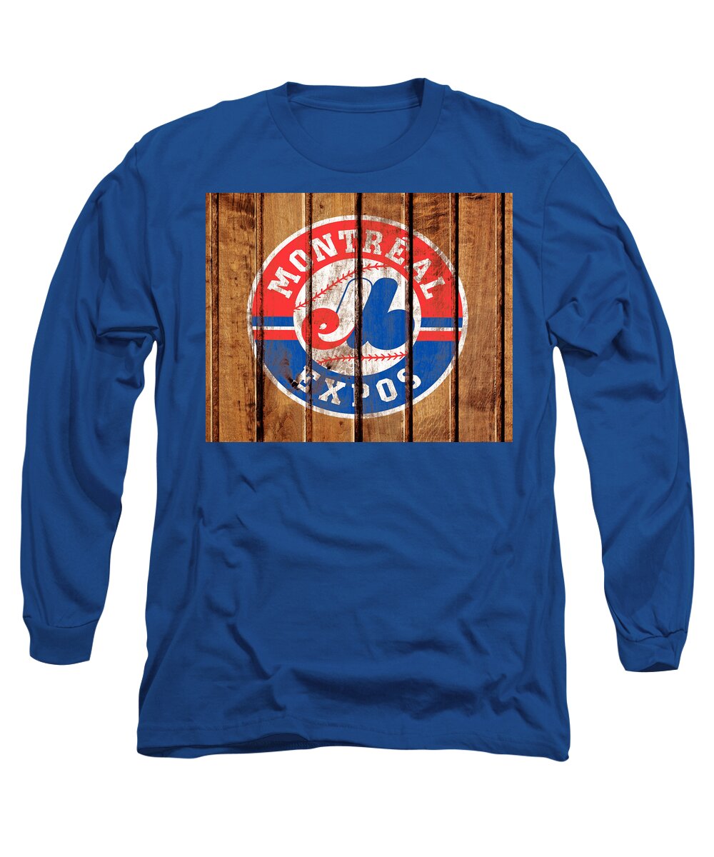 The Montreal Expos Long Sleeve T-Shirt by Brian Reaves - Pixels
