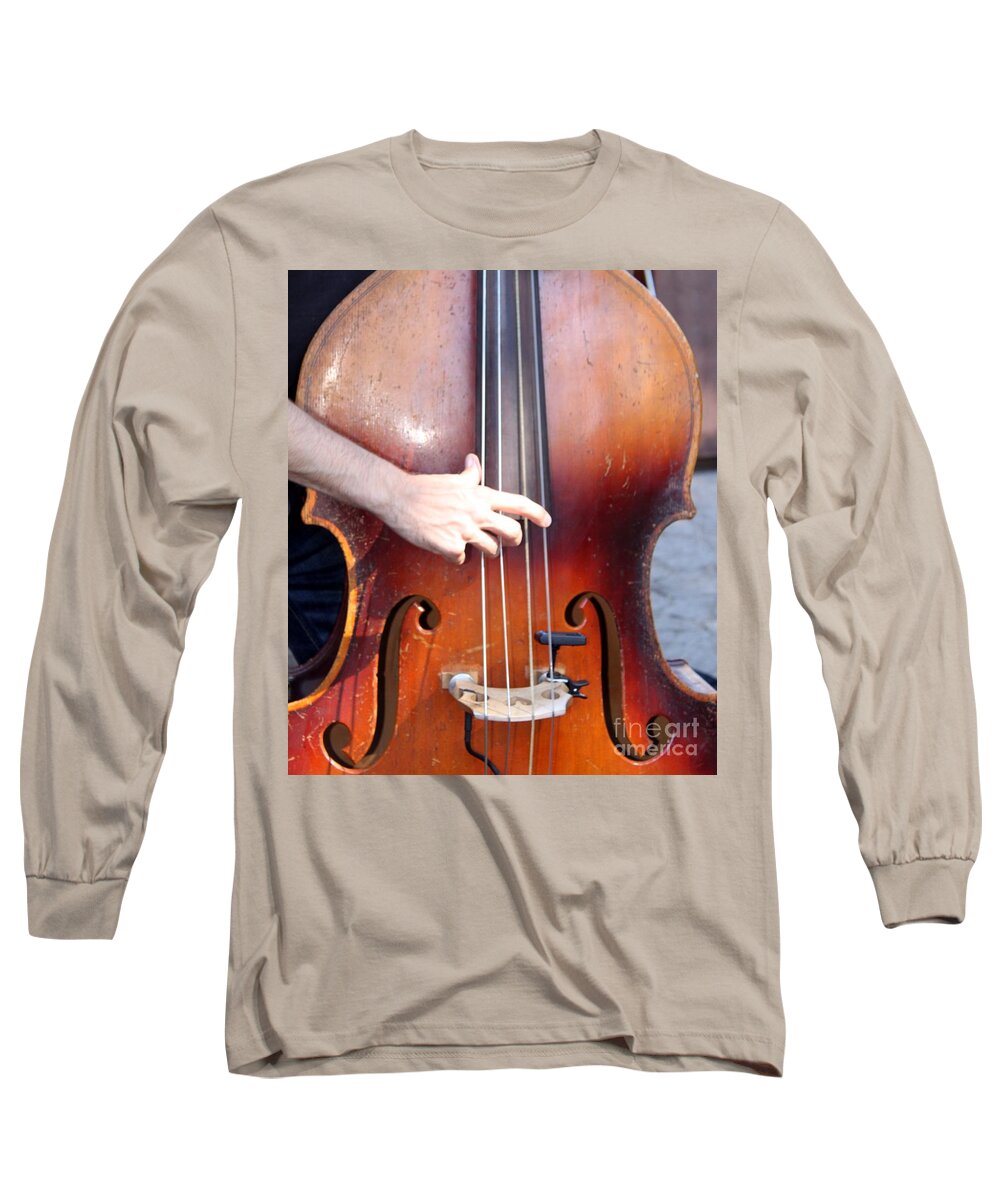 String Long Sleeve T-Shirt featuring the photograph Bass #1 by Henrik Lehnerer
