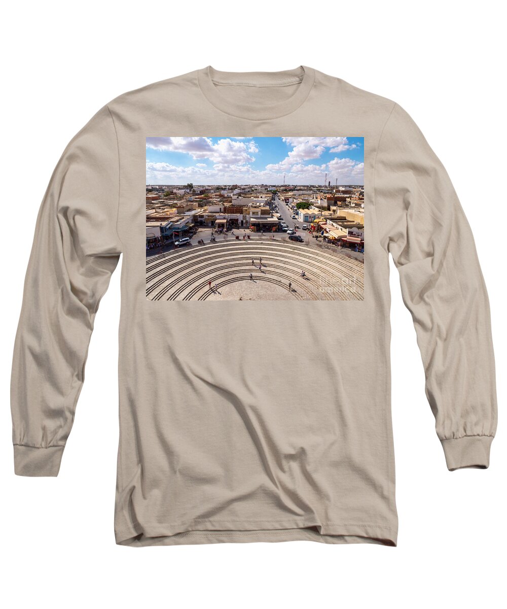 El Long Sleeve T-Shirt featuring the photograph El Djem #1 by Daniel Heine