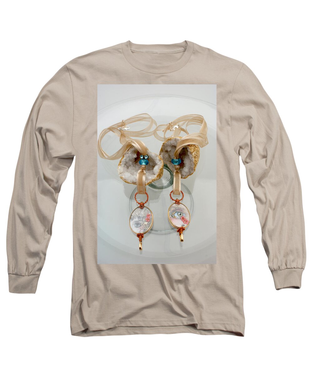 Jewelry Long Sleeve T-Shirt featuring the jewelry Jewelry #11 by Judy Henninger
