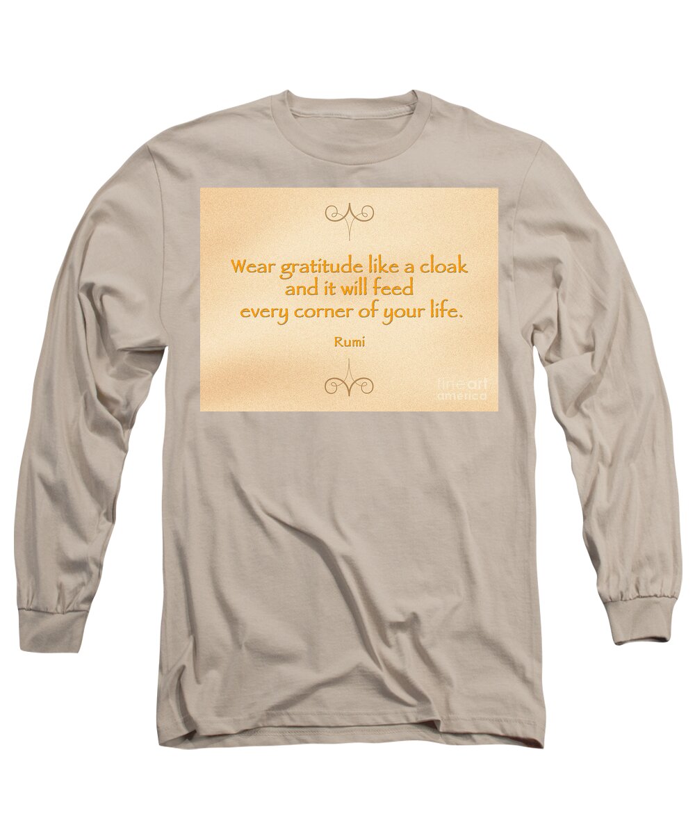 Rumi Long Sleeve T-Shirt featuring the photograph 54- Rumi by Joseph Keane