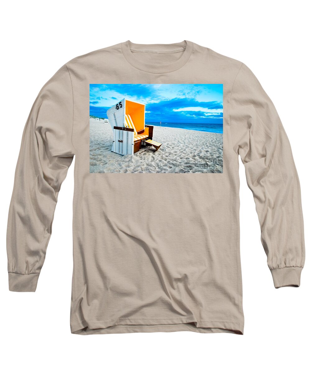 Beach Long Sleeve T-Shirt featuring the photograph 65 Invites by Hannes Cmarits