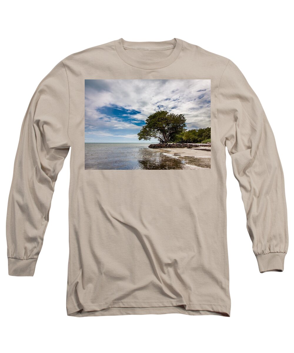 Vacation Long Sleeve T-Shirt featuring the photograph Anne's Beach-3184 by Rudy Umans