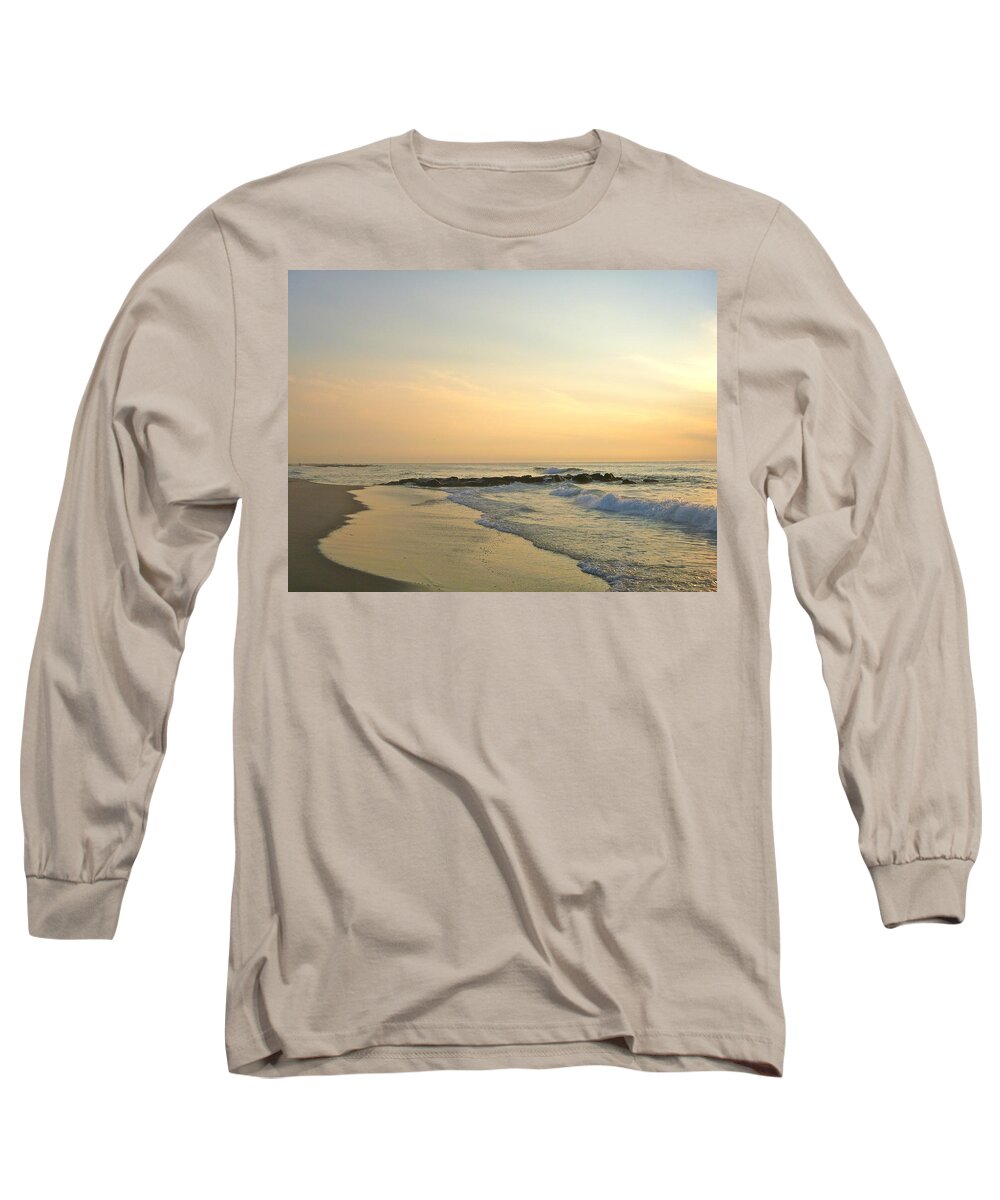 Sunrise Long Sleeve T-Shirt featuring the photograph Beginning again by Ellen Paull