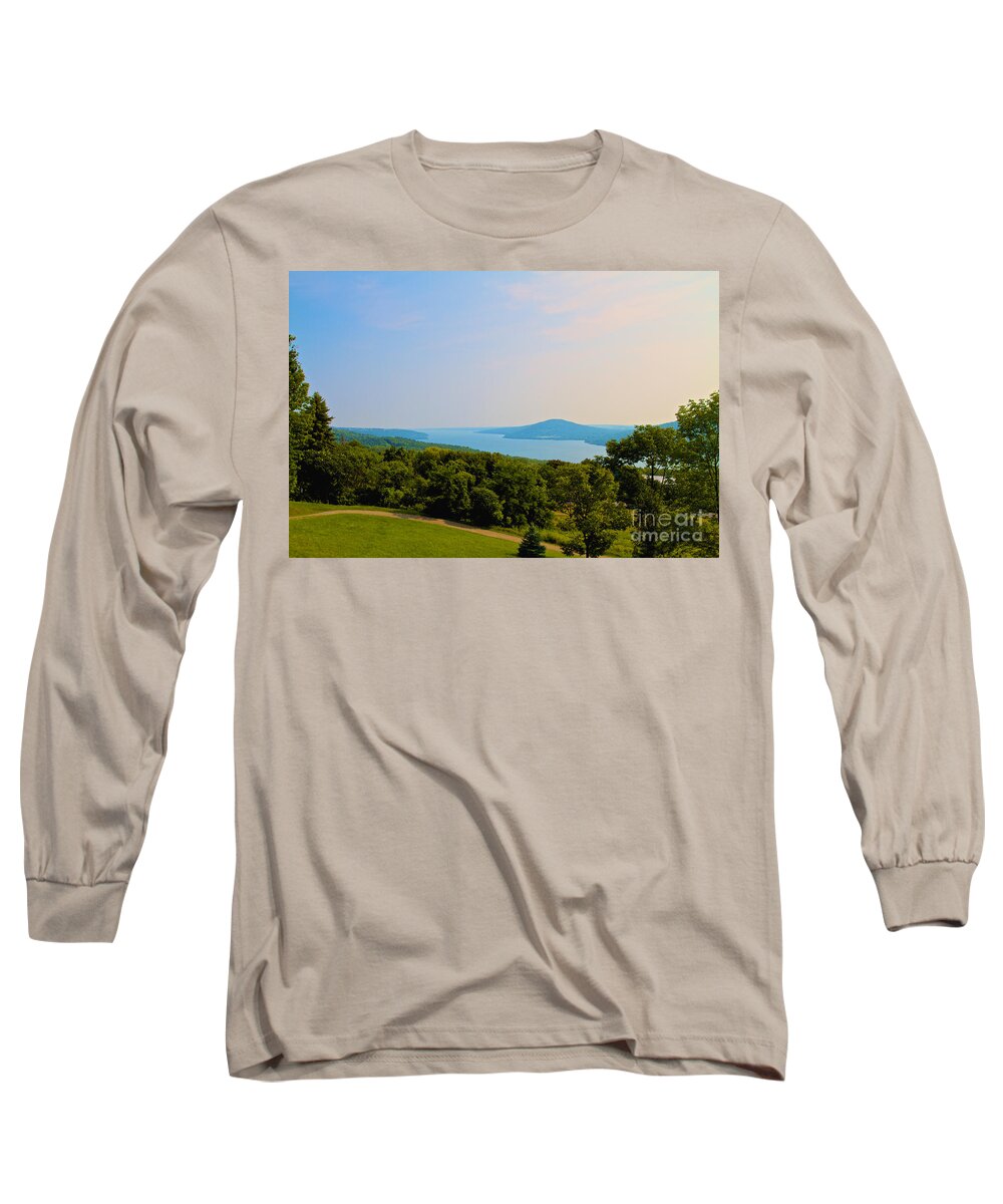 Canandaigua Long Sleeve T-Shirt featuring the photograph Canandaigua Lake by William Norton