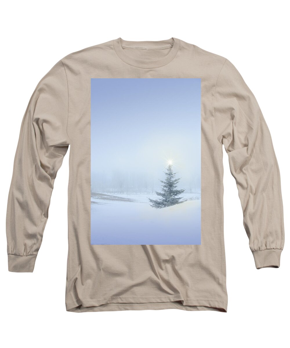 Christmas Long Sleeve T-Shirt featuring the photograph Christmas Spirit by Sandra Parlow