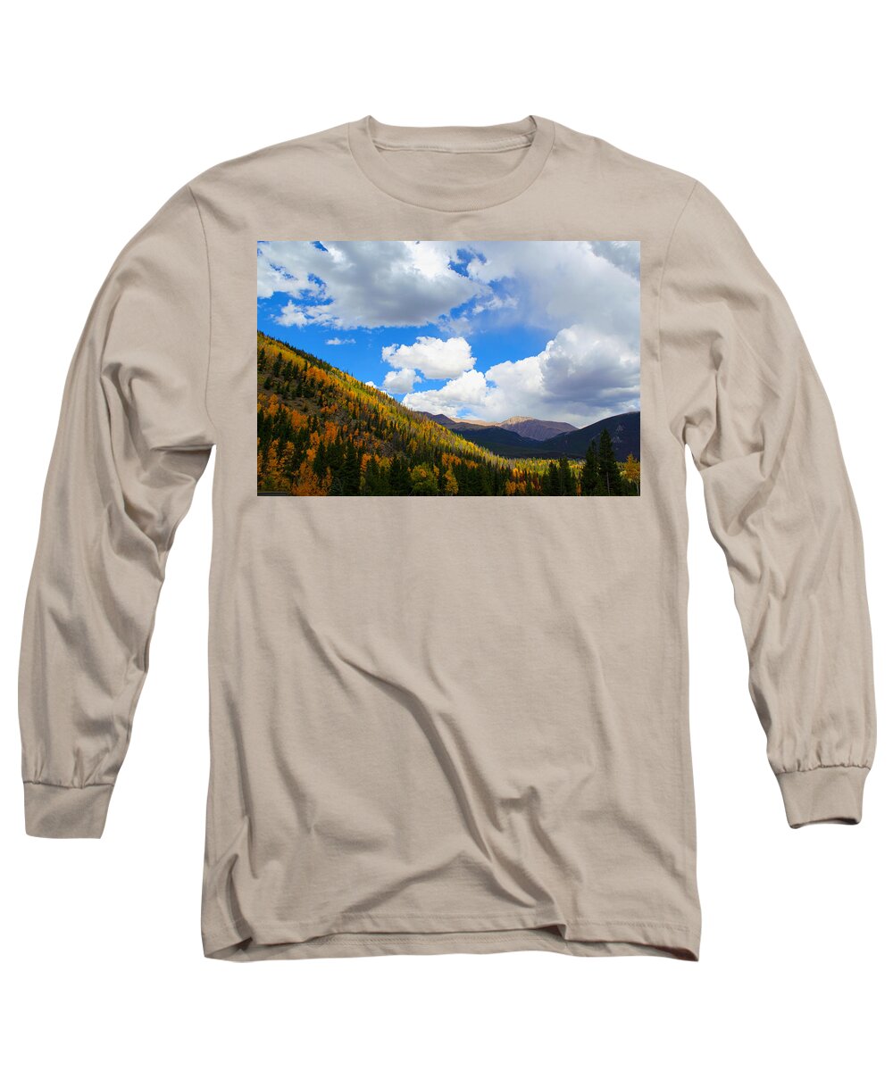Rocky Mountains Long Sleeve T-Shirt featuring the photograph Fall In The Rockies by Shane Bechler