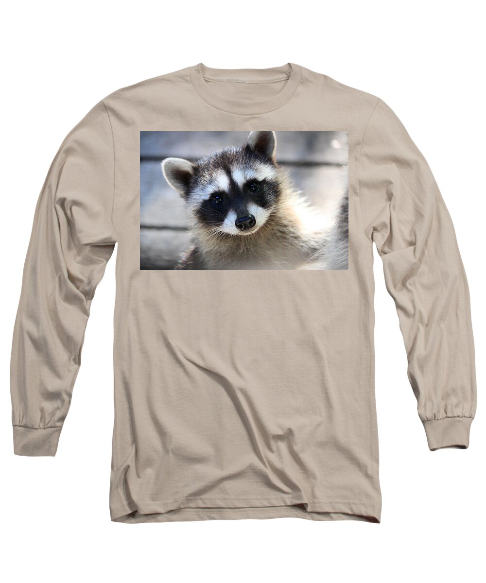 Mammals Long Sleeve T-Shirt featuring the photograph I love you too by Kym Backland