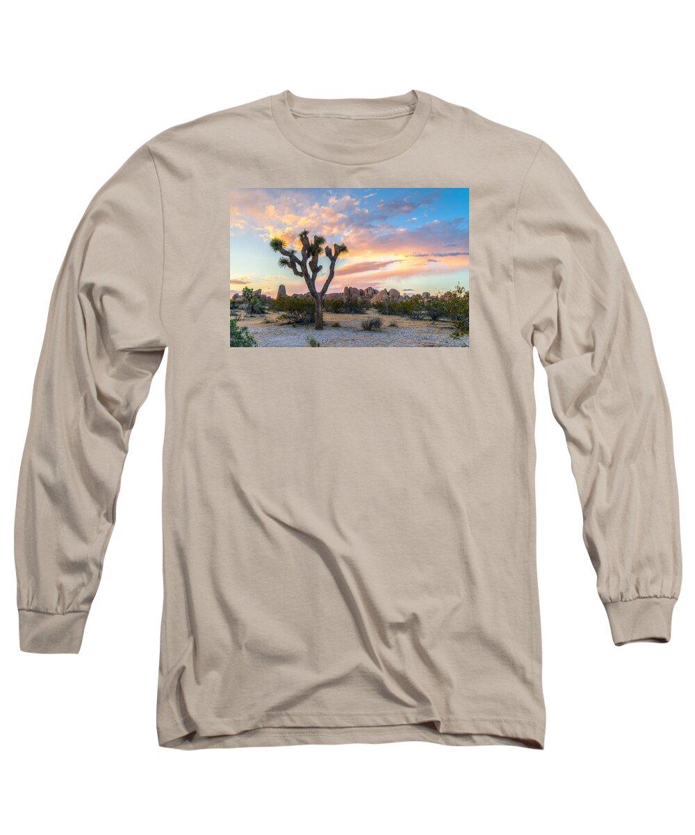 Joshua Tree Long Sleeve T-Shirt featuring the photograph Joshua Tree by Dustin LeFevre