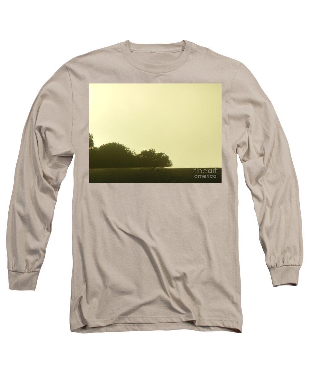 Trees Long Sleeve T-Shirt featuring the photograph Lonely Landscape by Mini Arora
