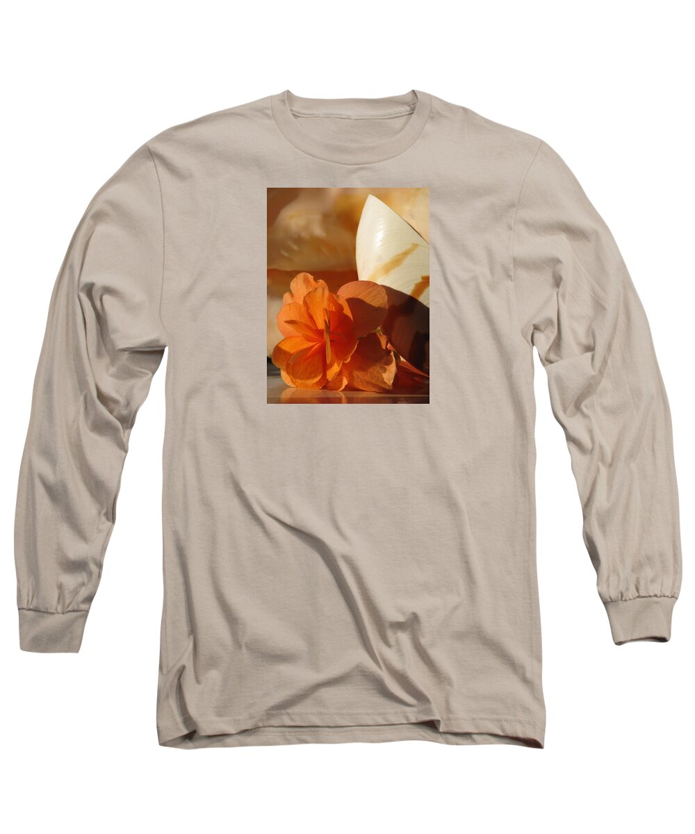Chambered Nautilus Long Sleeve T-Shirt featuring the photograph Longing For The Sea by Angela Davies