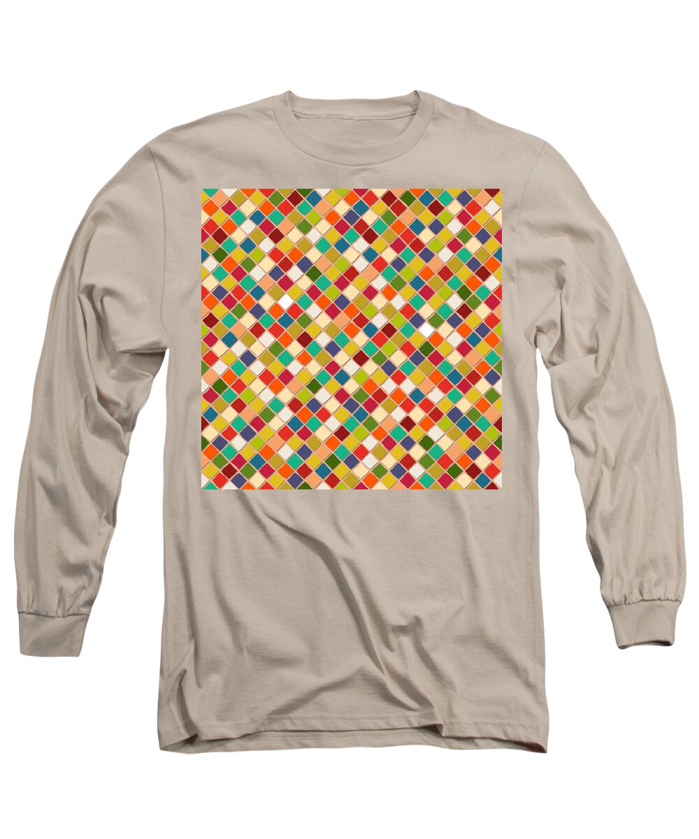 Mosaico Long Sleeve T Shirt For Sale By Mgl Meiklejohn Graphics