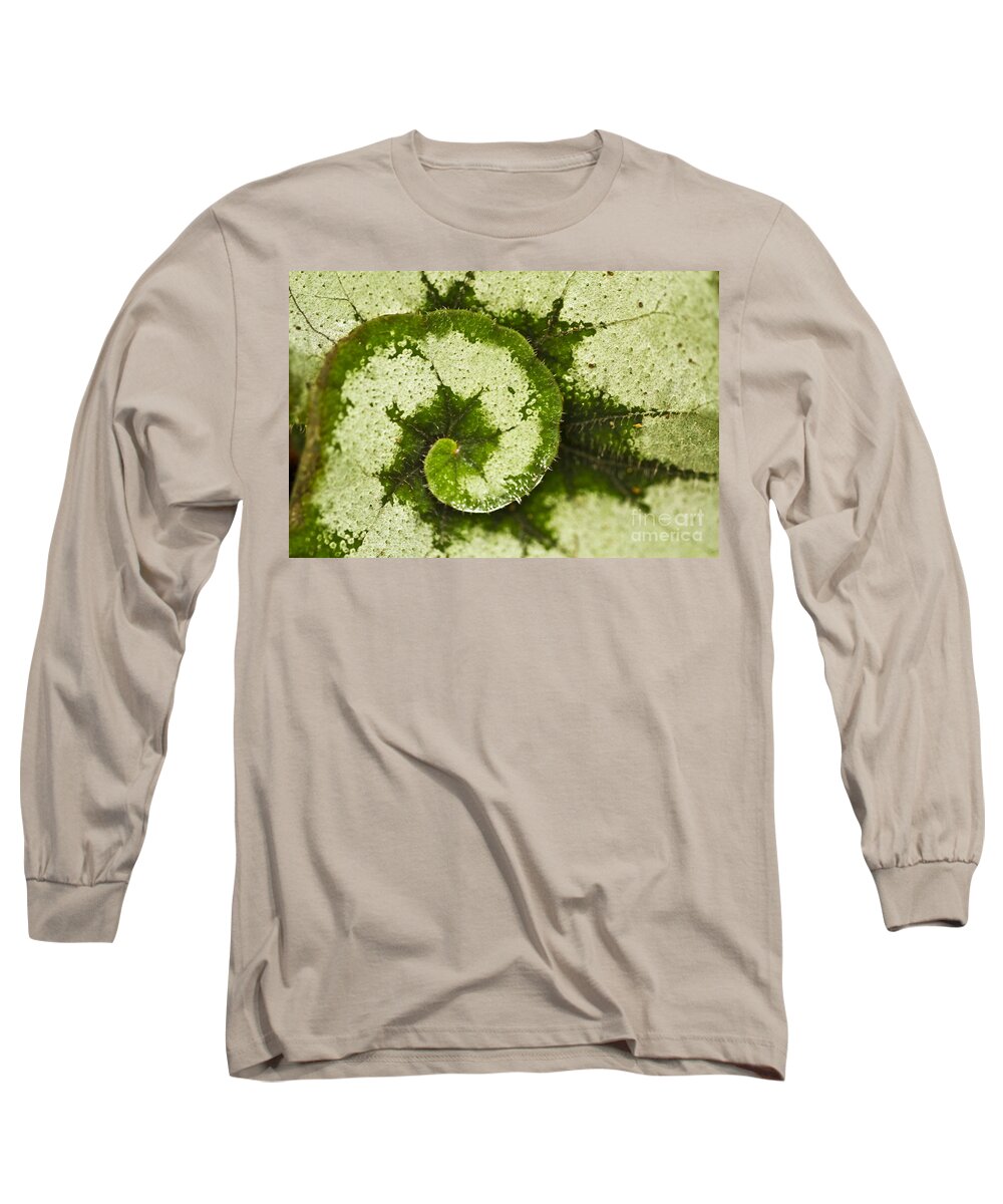 Flora Long Sleeve T-Shirt featuring the photograph Natures Spiral by Heiko Koehrer-Wagner