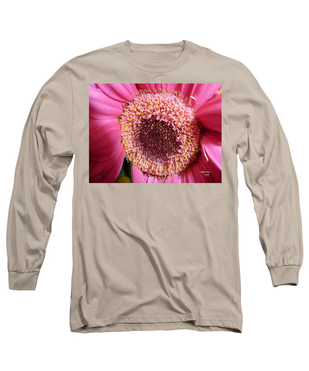 Flower Photograph Long Sleeve T-Shirt featuring the photograph Aliveness in Rome by Michele Penn