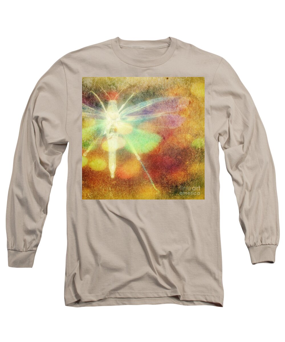 Wings Long Sleeve T-Shirt featuring the digital art Radiance by Valerie Reeves