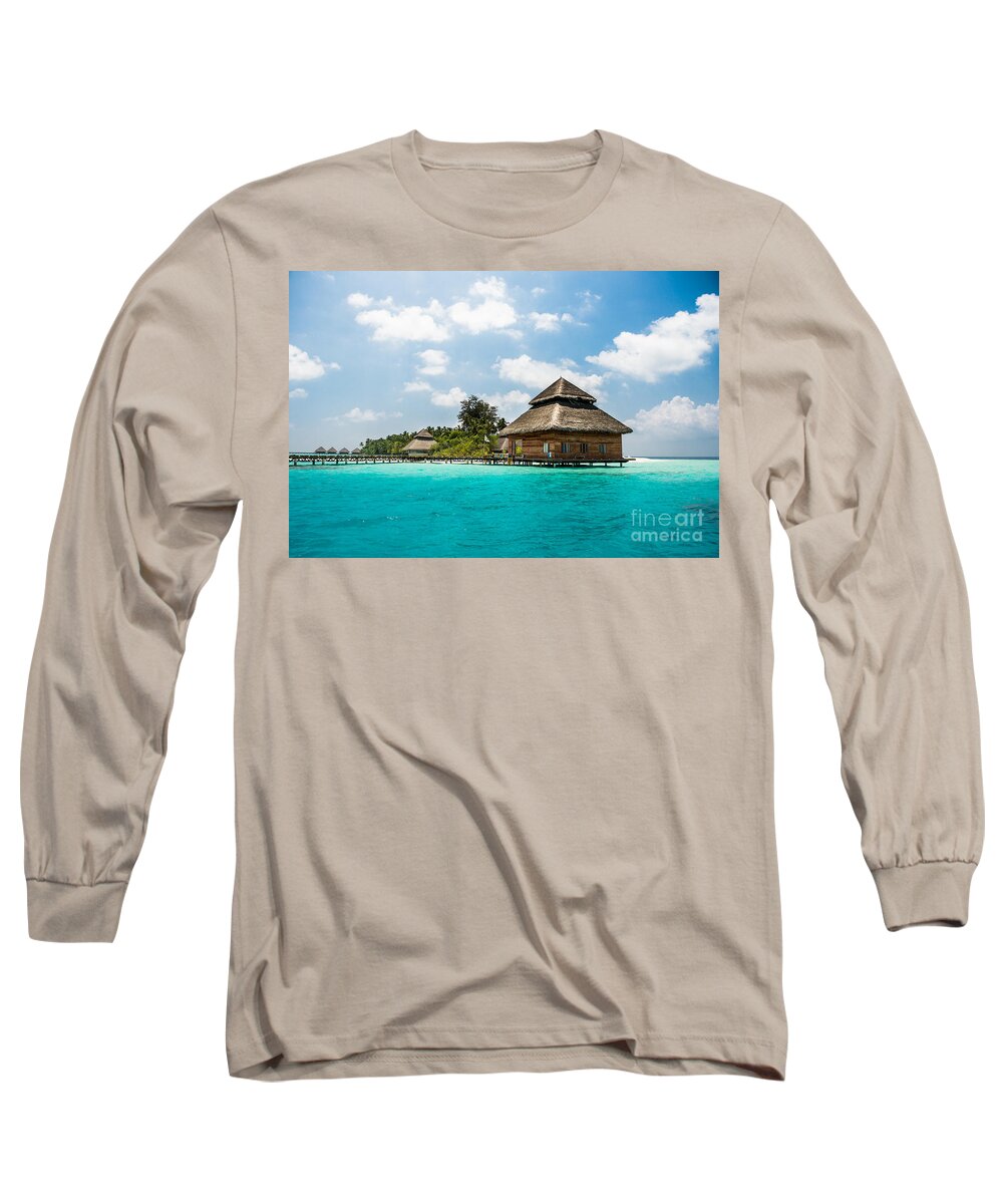 Amazing Long Sleeve T-Shirt featuring the photograph Rannaalhi by Hannes Cmarits