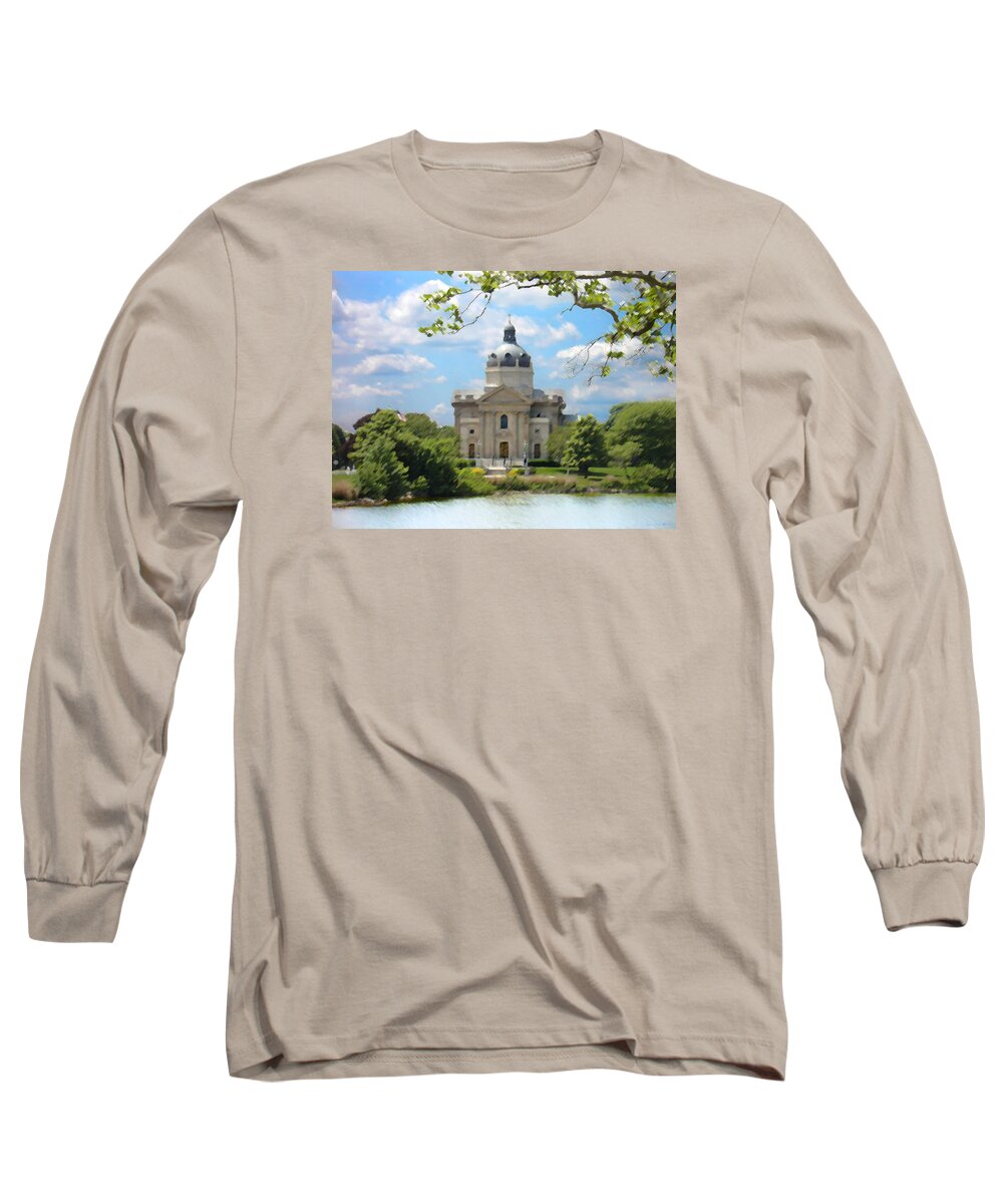 Landscape Long Sleeve T-Shirt featuring the digital art Saint Catharines by Steve Karol