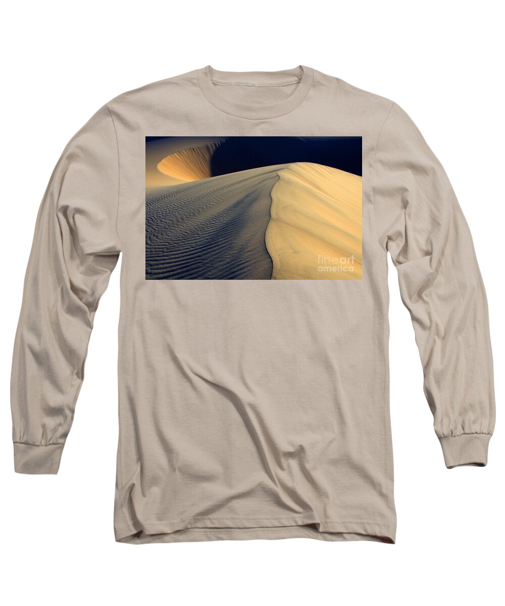 Death Valley Long Sleeve T-Shirt featuring the photograph Shape Shifter Death Valley California by Bob Christopher