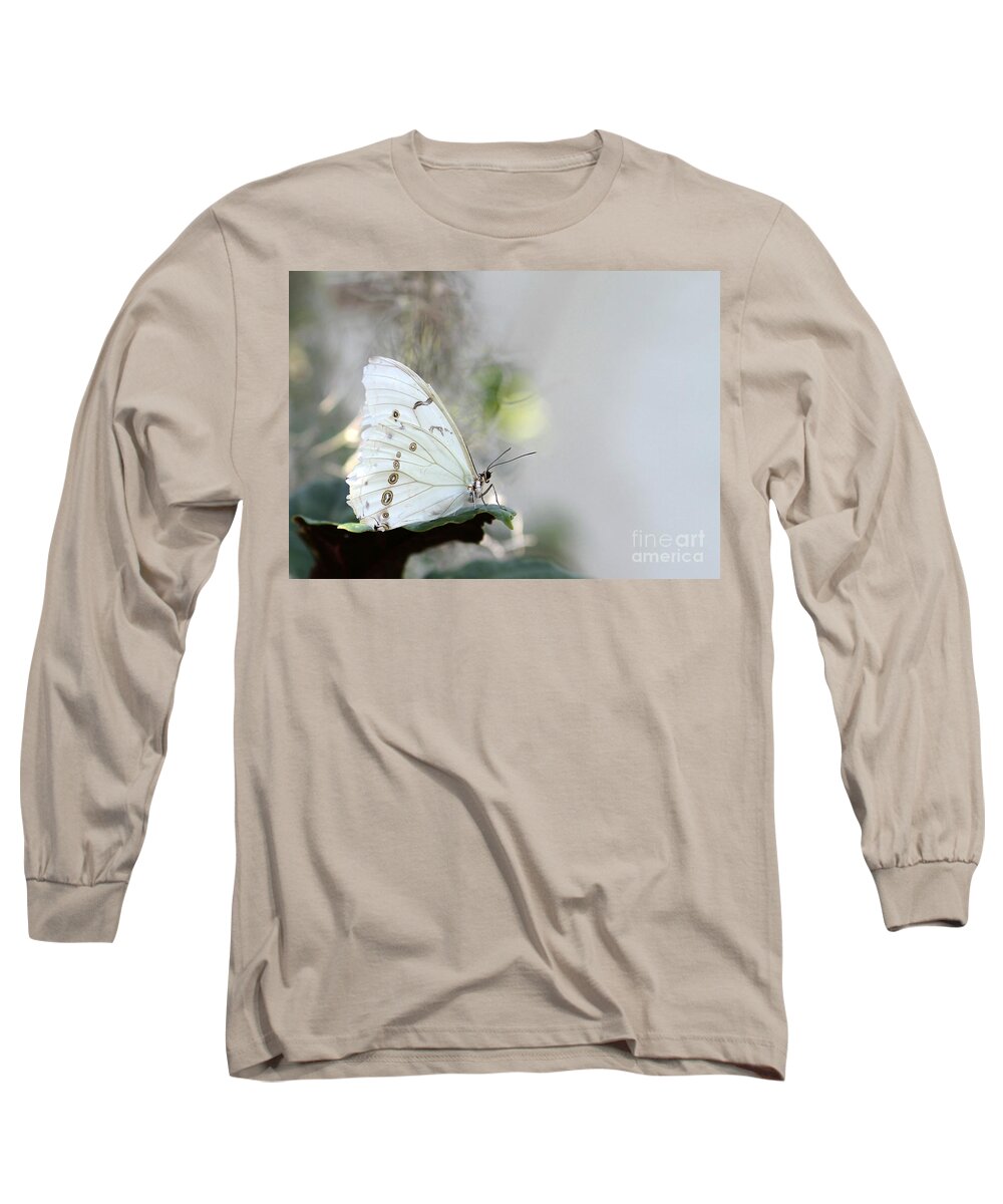 White Long Sleeve T-Shirt featuring the photograph Silent Beauty by Sabrina L Ryan