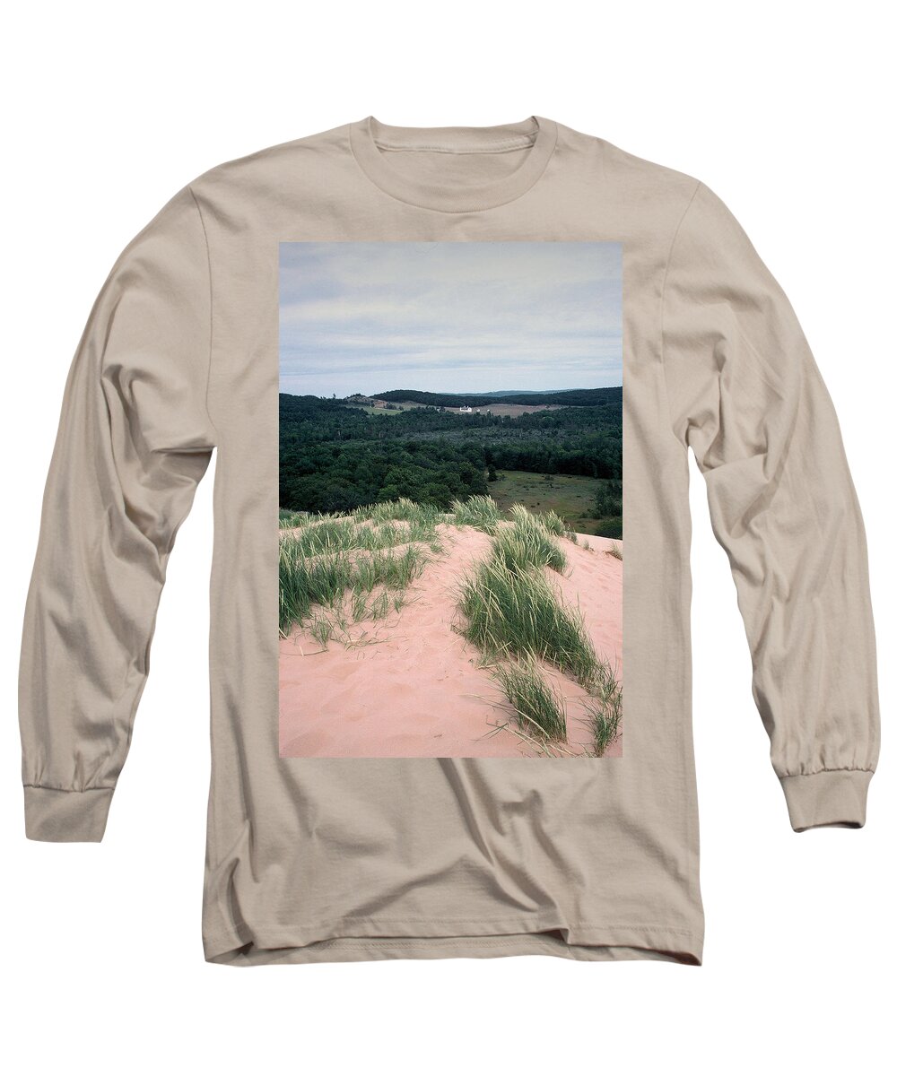 Dunes Long Sleeve T-Shirt featuring the photograph Sleeping Bear Dunes by Randy Pollard