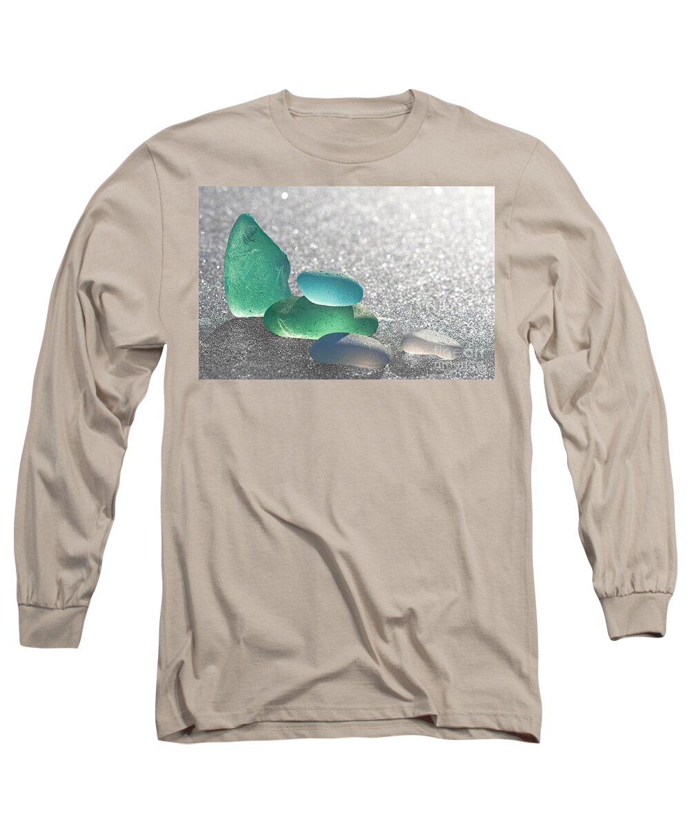 Sea Long Sleeve T-Shirt featuring the photograph Stay Close by Barbara McMahon