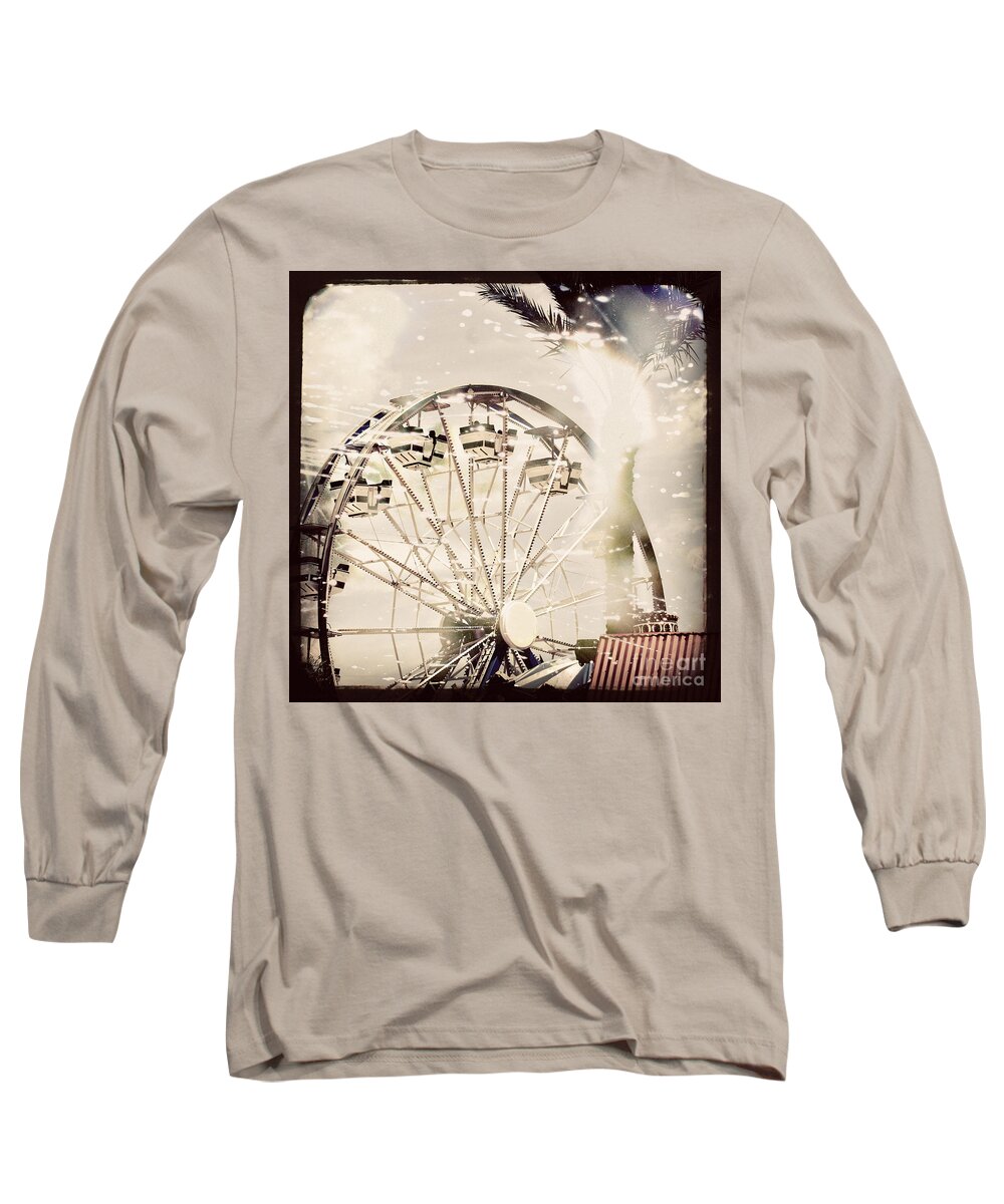 Boardwalk Long Sleeve T-Shirt featuring the photograph Summer Fun by Trish Mistric