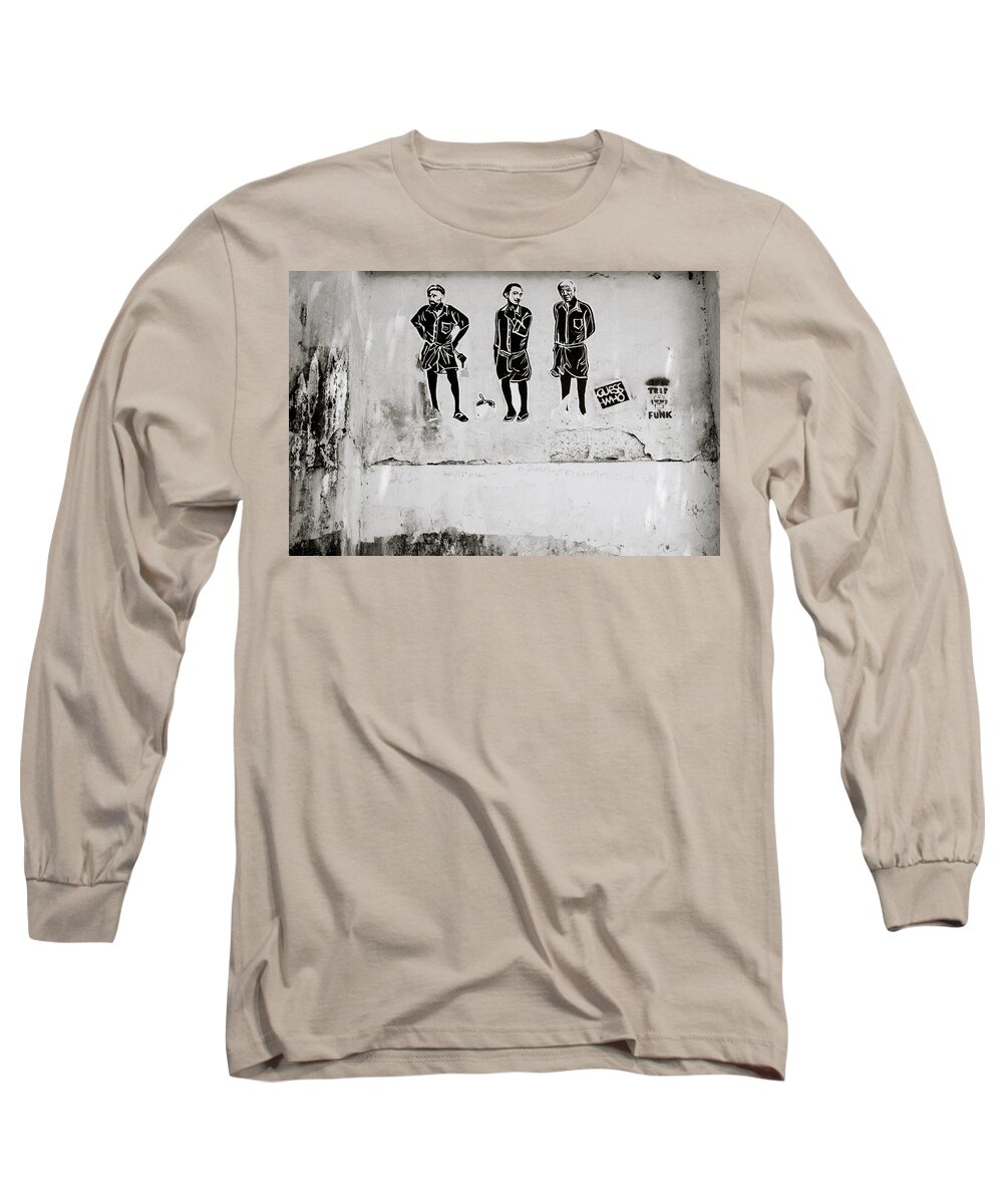 Picasso Long Sleeve T-Shirt featuring the photograph The Trio by Shaun Higson