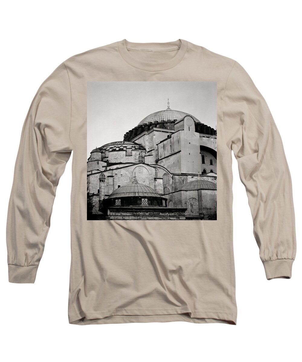 Hagia Sophia Long Sleeve T-Shirt featuring the photograph The Hagia Sophia by Shaun Higson