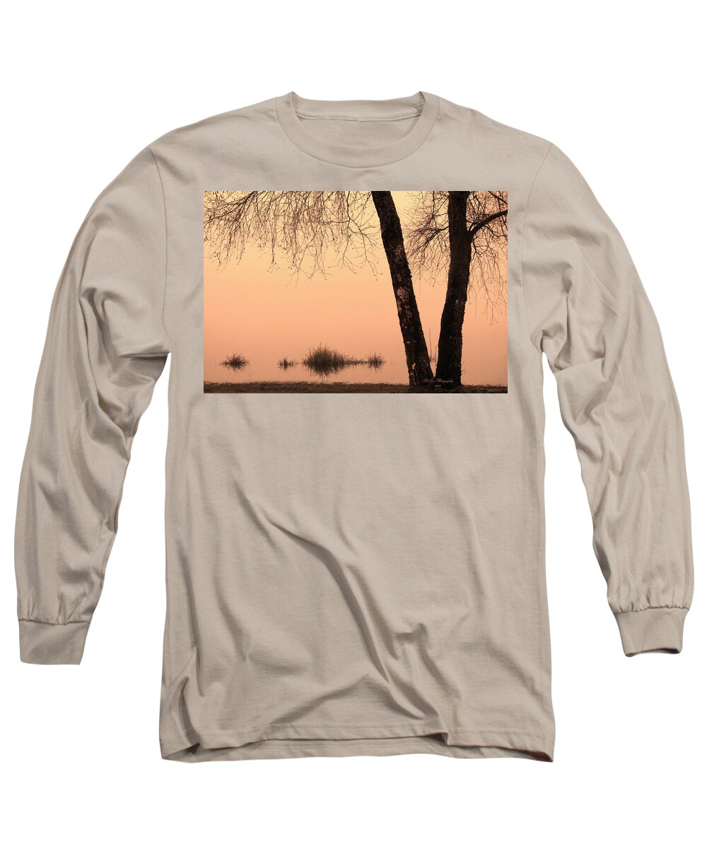 Fog Long Sleeve T-Shirt featuring the photograph The Heart Of A Twin by Jeanette C Landstrom