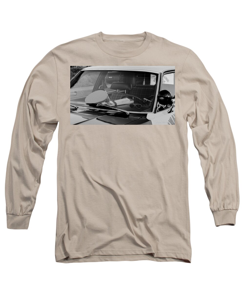 1973 Long Sleeve T-Shirt featuring the photograph The Office on Wheels by Jim Thompson