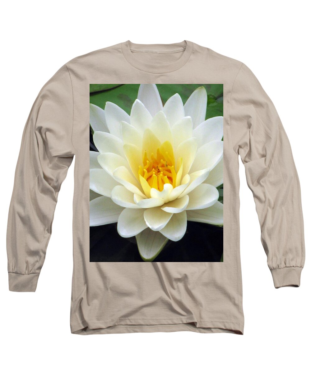 Water Lilies Long Sleeve T-Shirt featuring the photograph The Water Lilies Collection - 03 by Pamela Critchlow