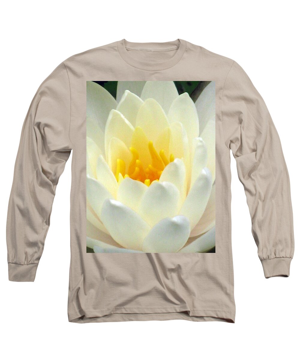 Water Lilies Long Sleeve T-Shirt featuring the photograph The Water Lilies Collection - 10 by Pamela Critchlow
