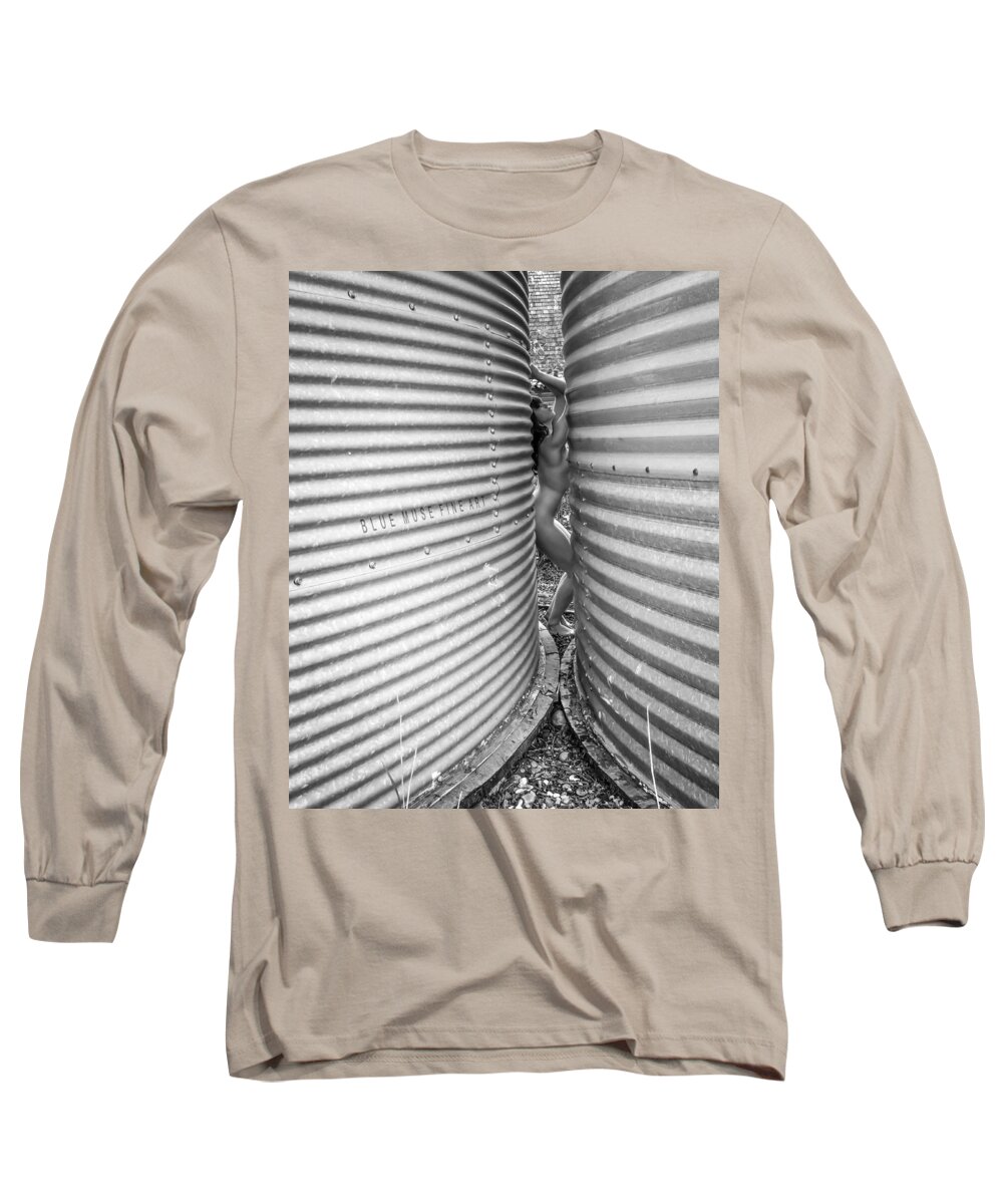 Blue Muse Fine Art Long Sleeve T-Shirt featuring the photograph Tight Spot by Blue Muse Fine Art