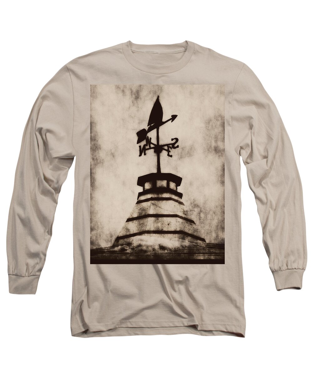 Compass Long Sleeve T-Shirt featuring the photograph Towards South by Zinvolle Art