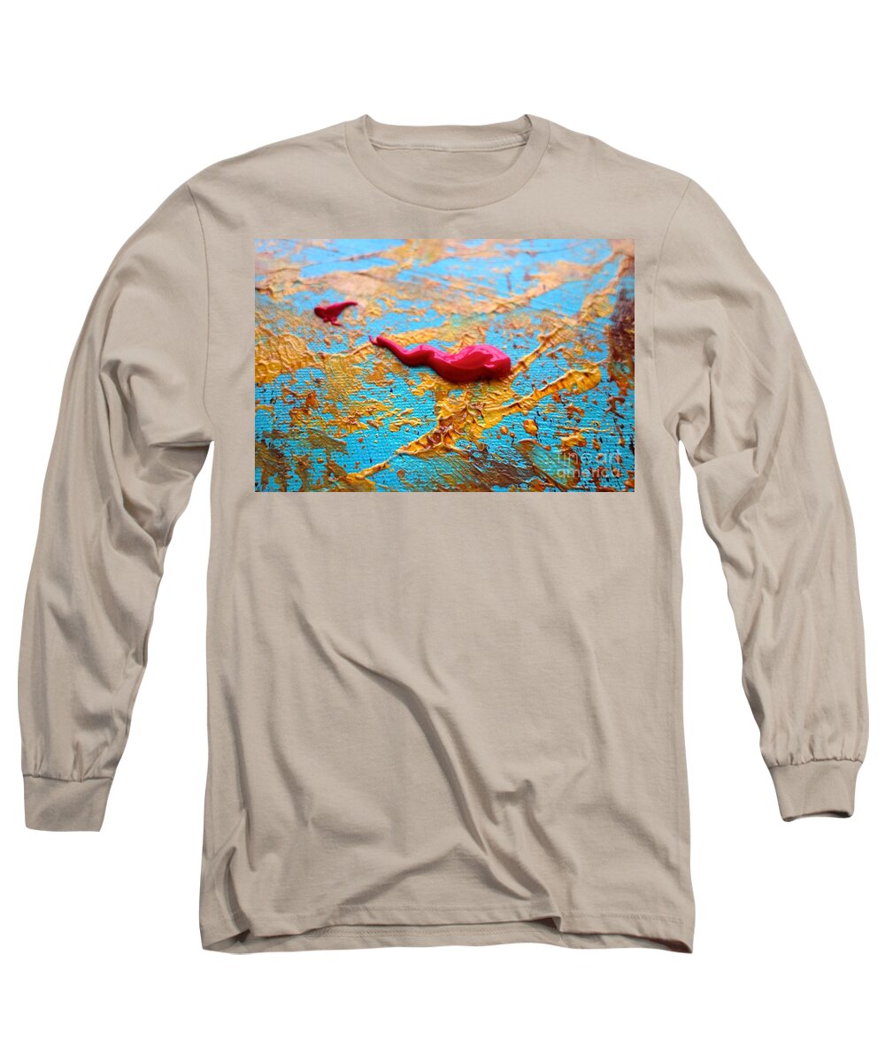 Paint Long Sleeve T-Shirt featuring the photograph Wet Paint 85 by Jacqueline Athmann