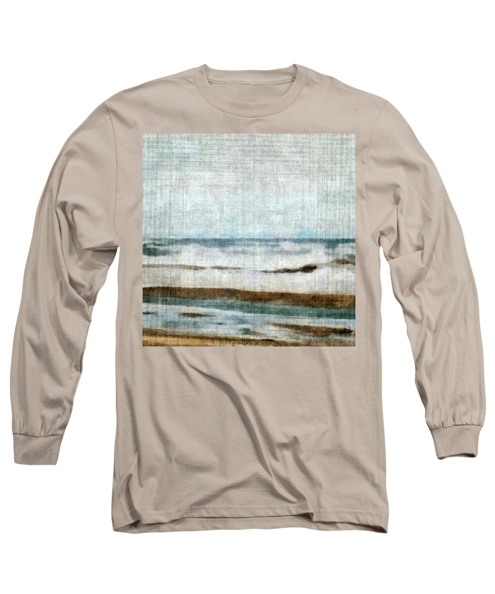 Iceberg Long Sleeve T-Shirt featuring the photograph Winter Waves by Michelle Calkins