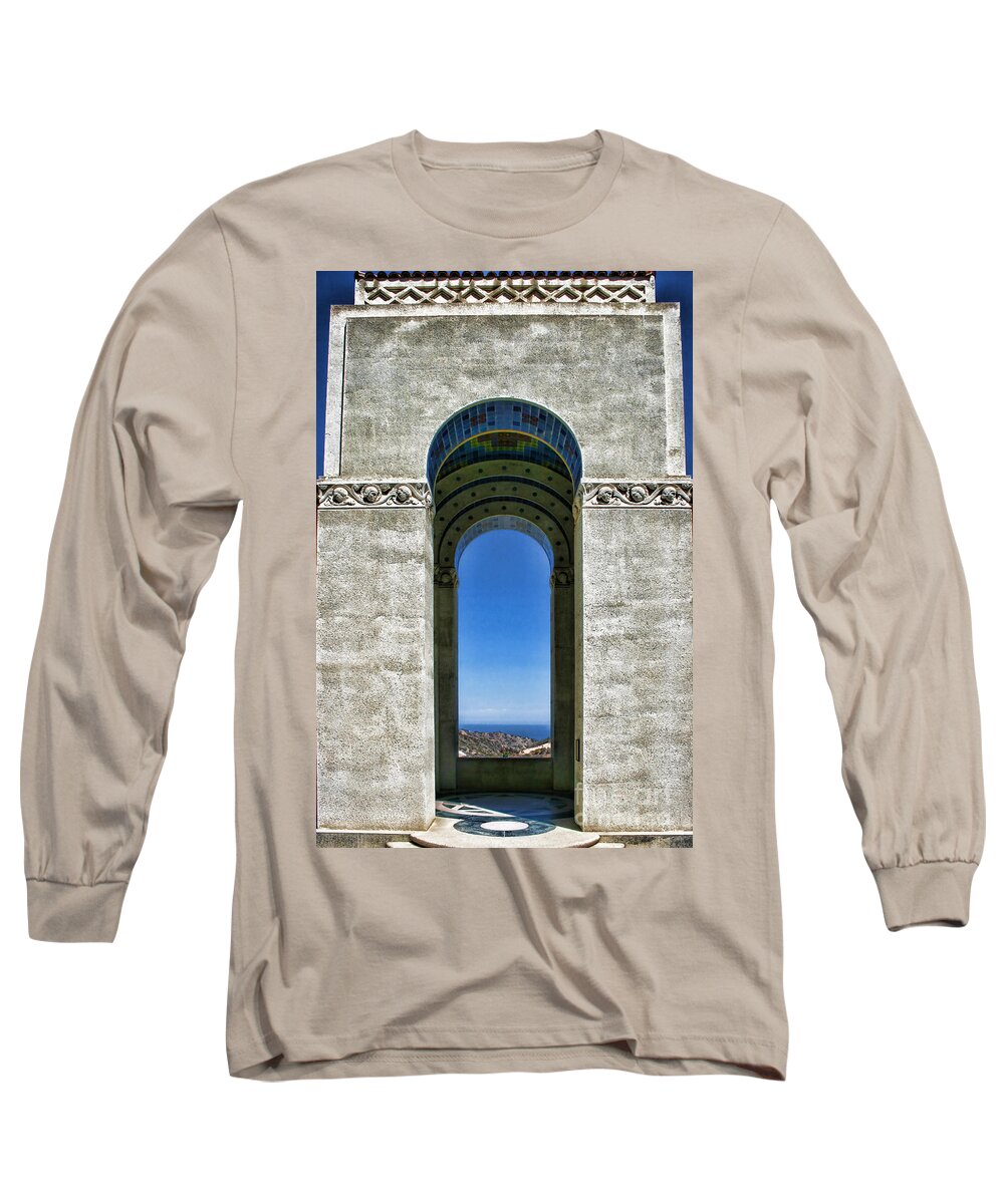 Wrigley's Memorial Long Sleeve T-Shirt featuring the photograph Wrigley's Memorial by Diana Sainz by Diana Raquel Sainz